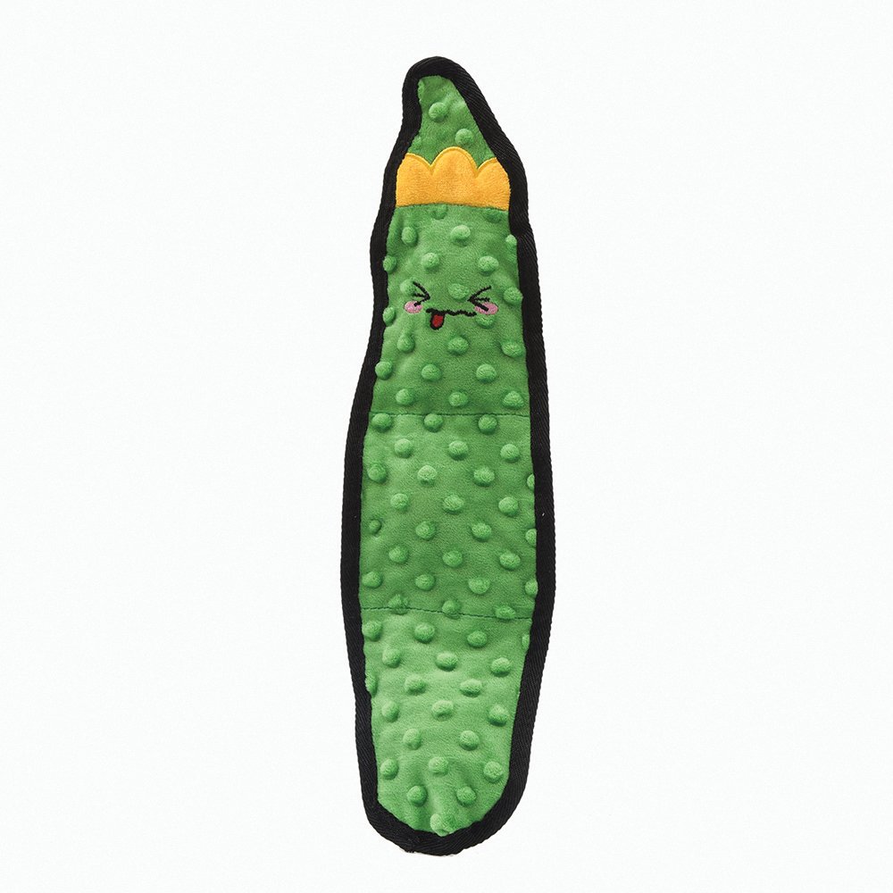 Squeakin' Vegetable Pickle Dog Toy Pablo & Co. Boutique