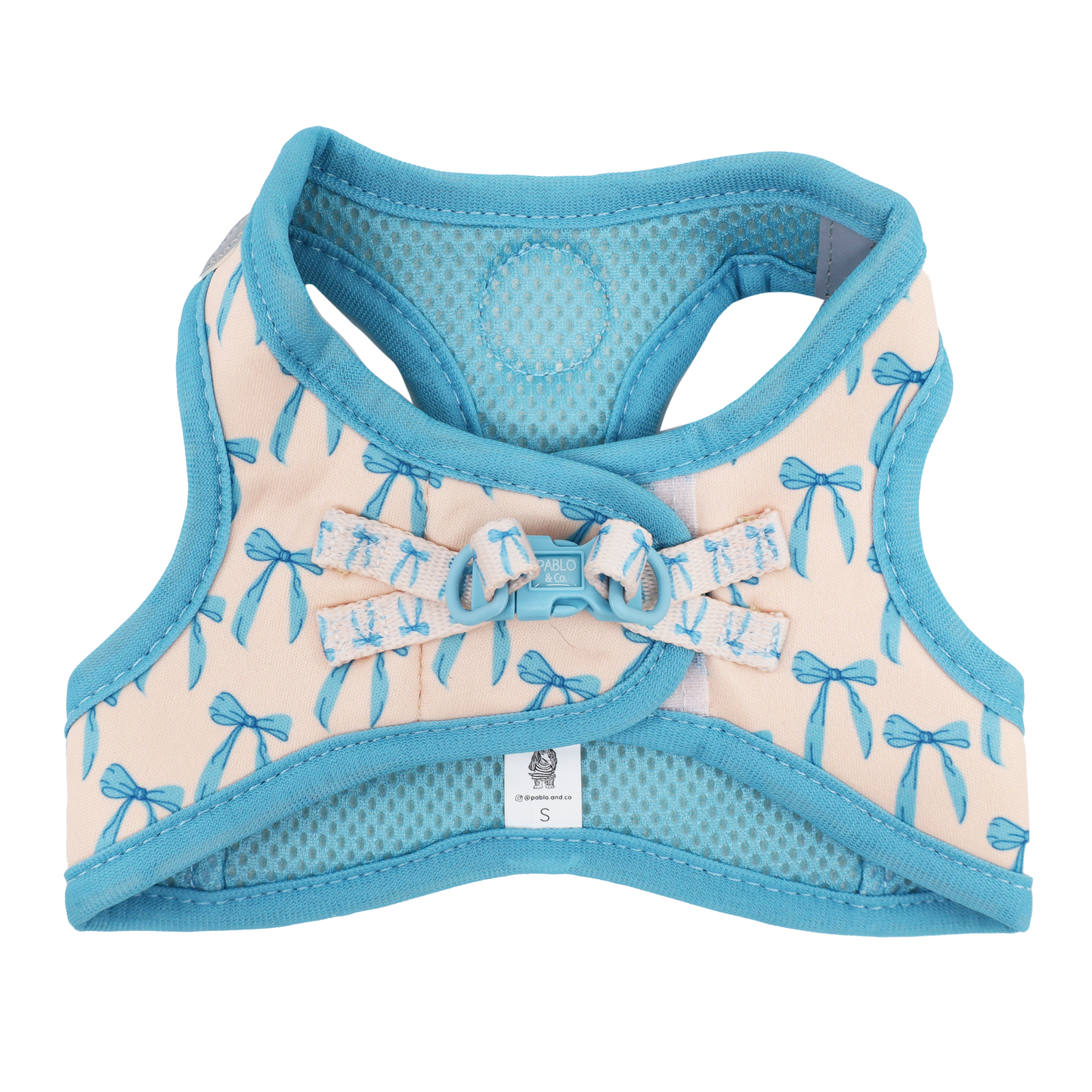Baby Blue Bows: Step In Cat Harness