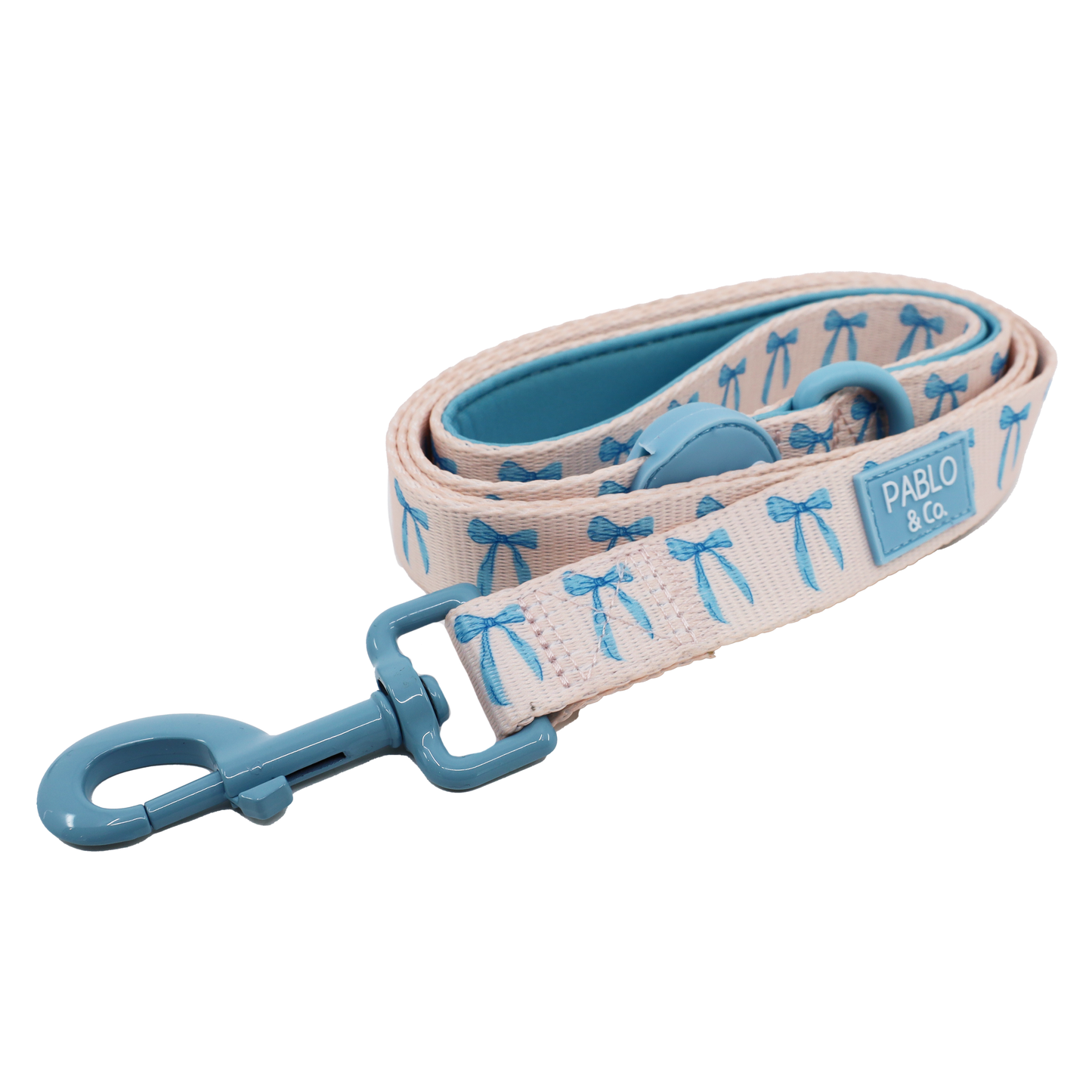 Baby Blue Bows: Dog Leash