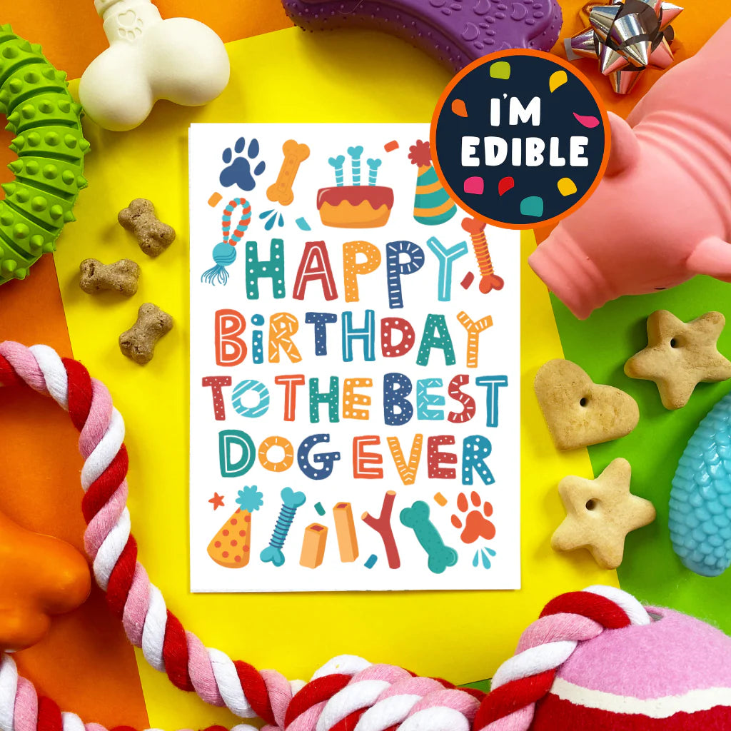 Edible Card For Dogs