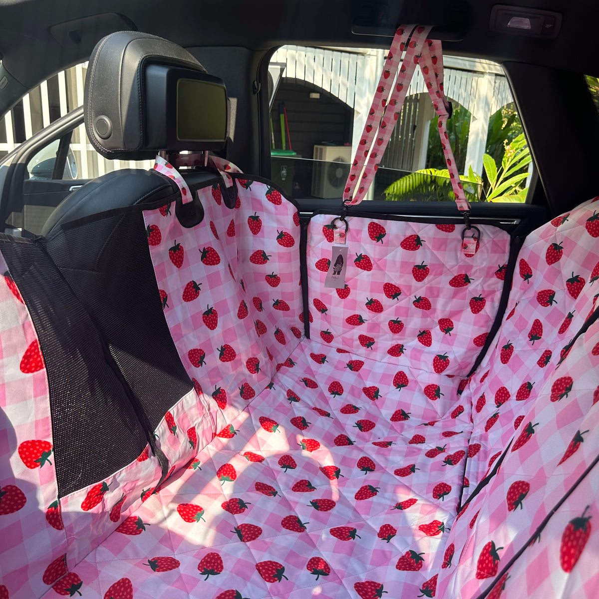 Pet Car Seat Hammock Cover - Polka Dots – RoRo Pet Products