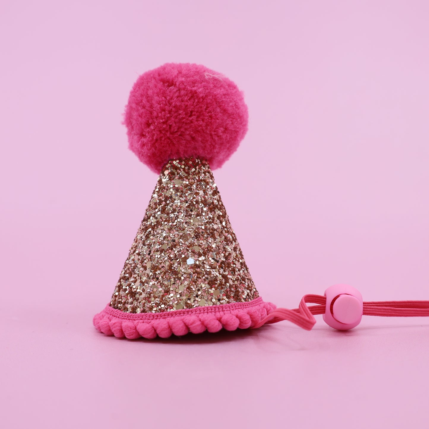 Pawty Hat: Rose Champagne & Pink