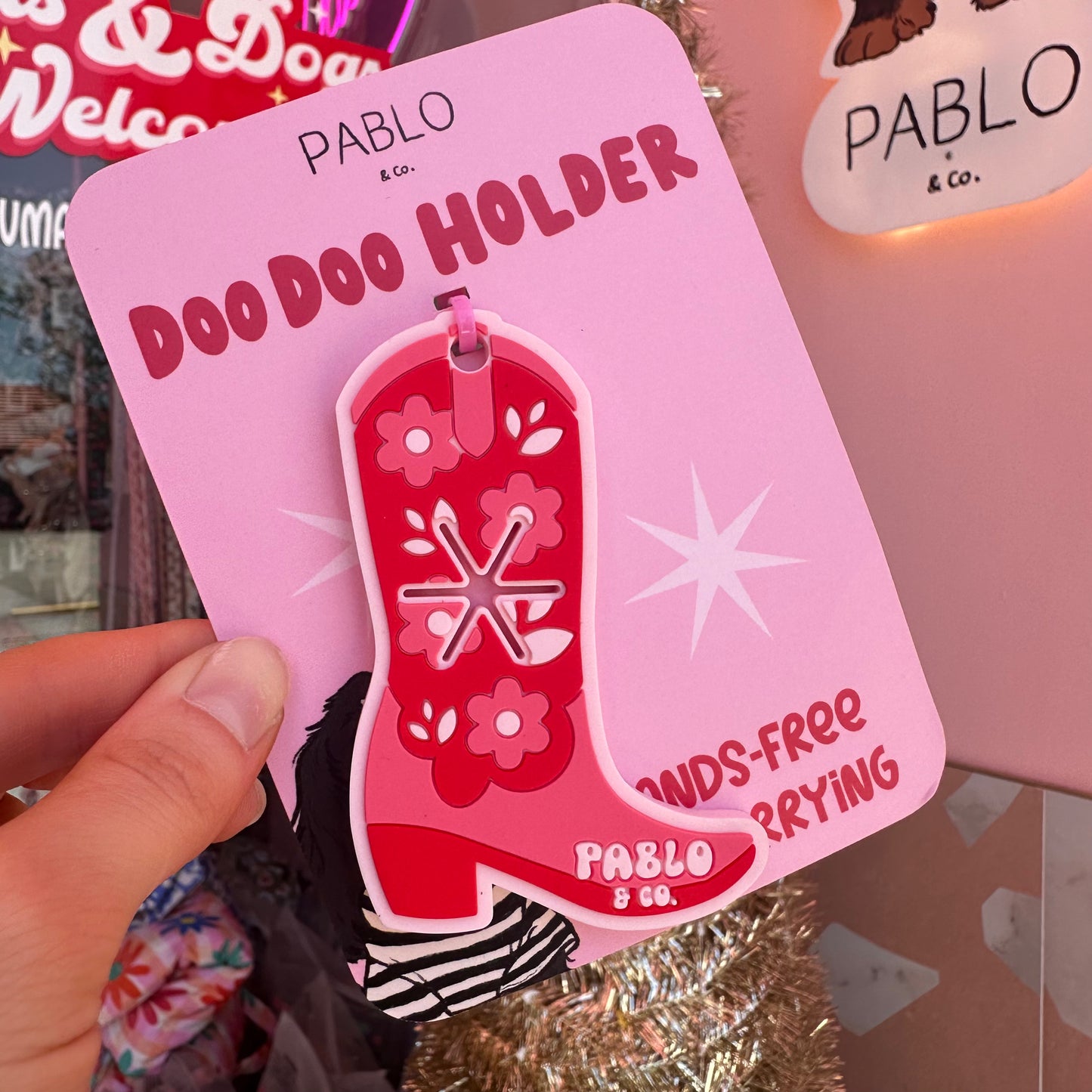 Cowgirl Boot: Doo Doo Holder