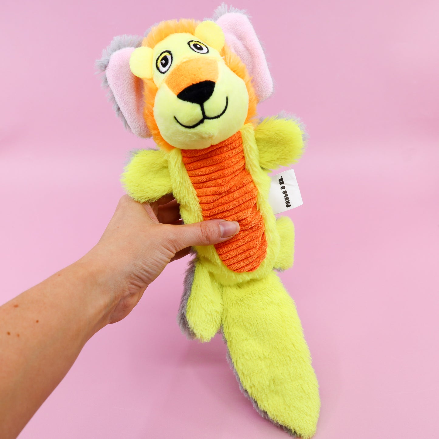 Zoo Flip Friends Ultimate Squeaker Dog Toy