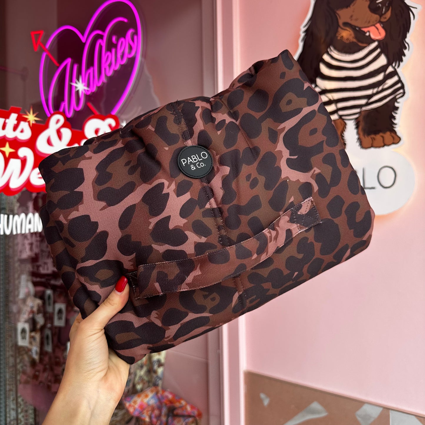 Deluxe Travel Mat: Leopard