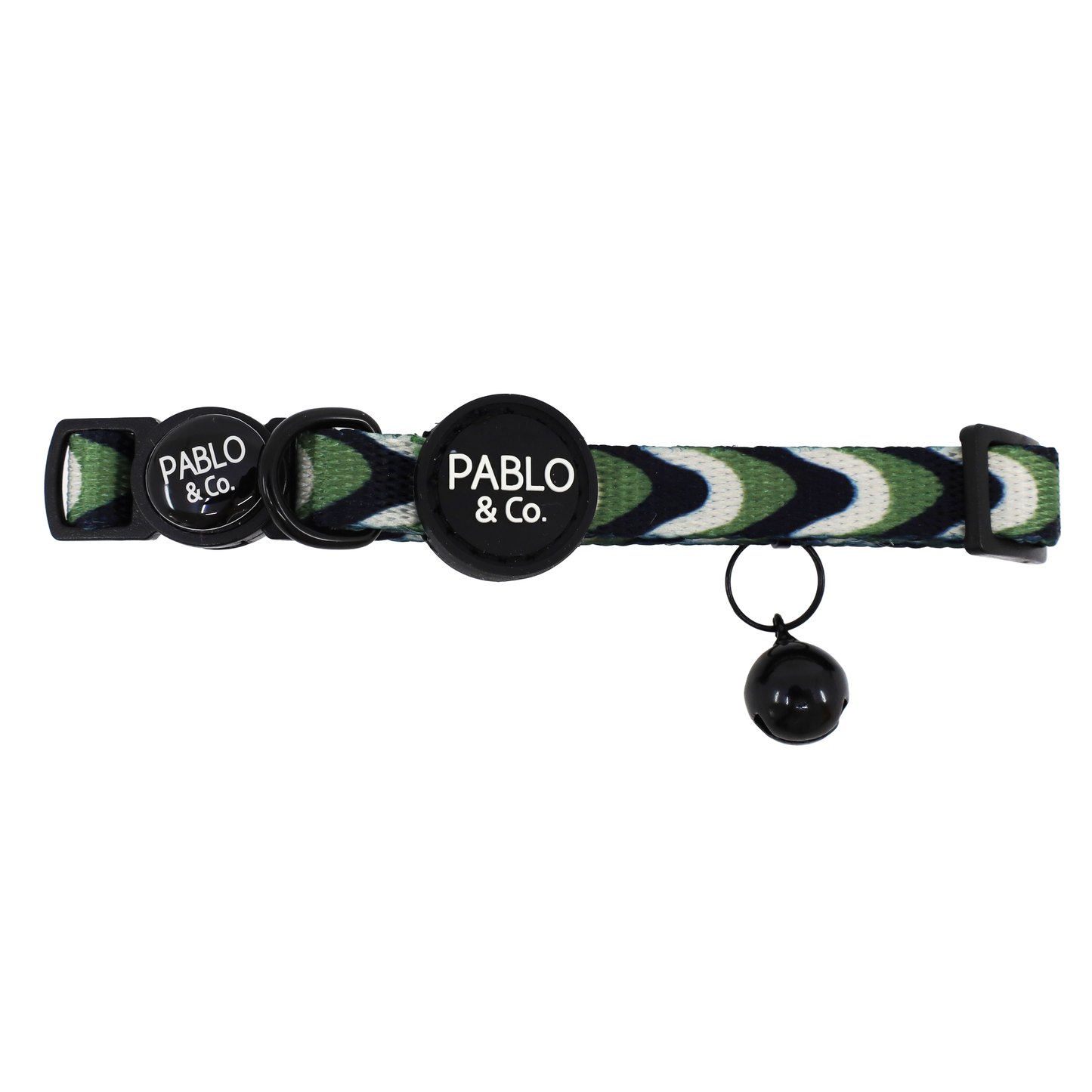 Navy Wavy: Cat Collar