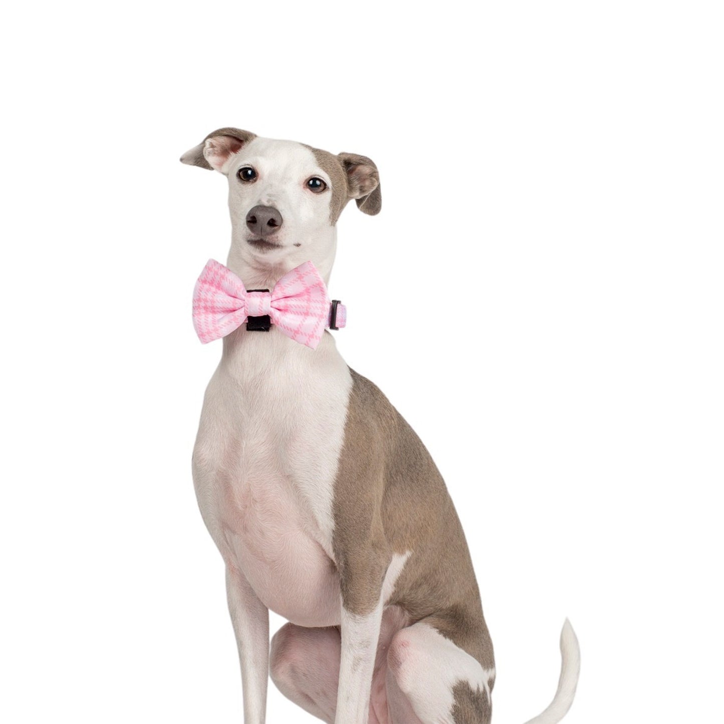 Pink Houndstooth: Bow Tie