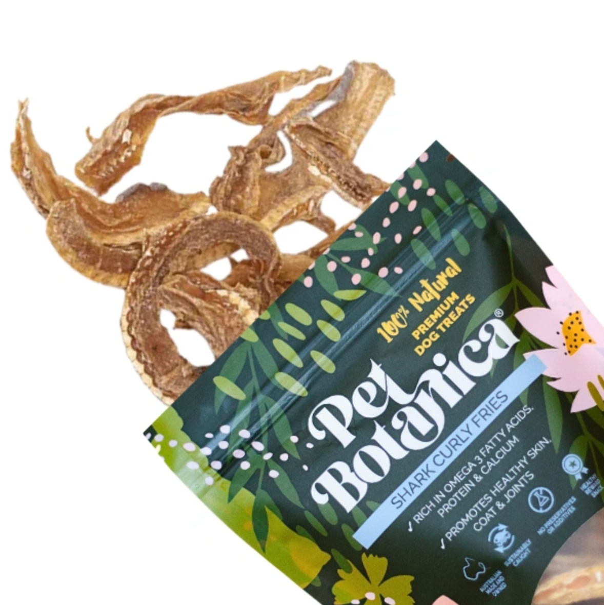 Pet Botanica: Shark Curly Fries Treats