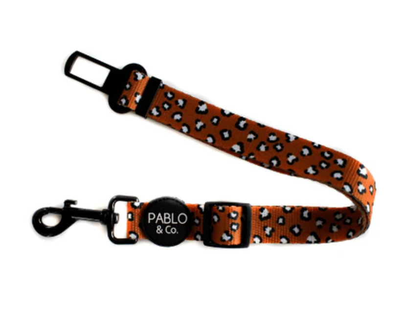 That Leopard Print: Adjustable Car Restraint