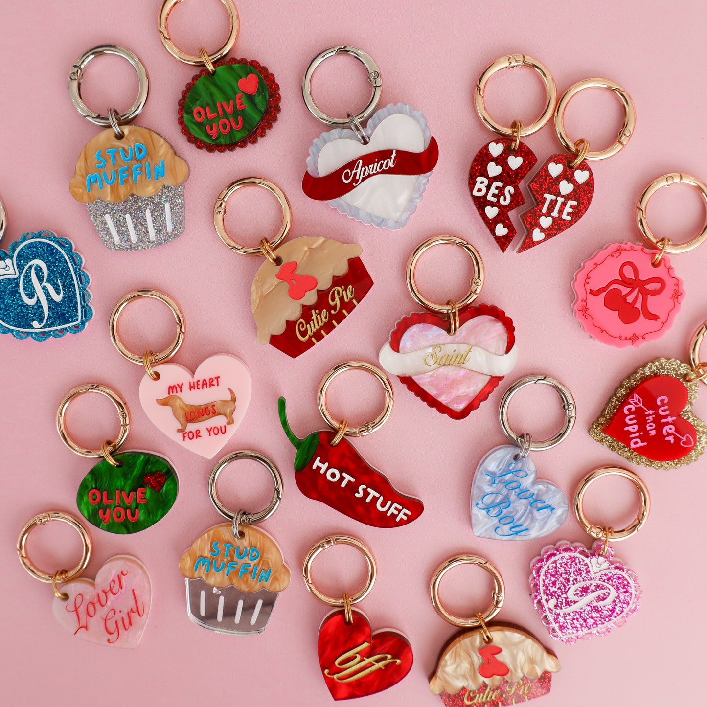 Personalised Pet ID Tag: Hot Stuff