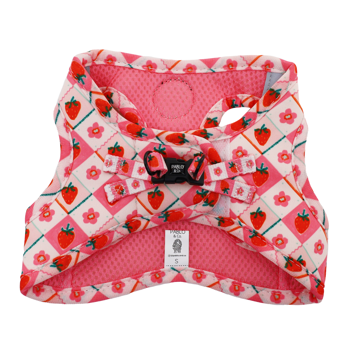 Strawberry Patch: Step In Cat Harness