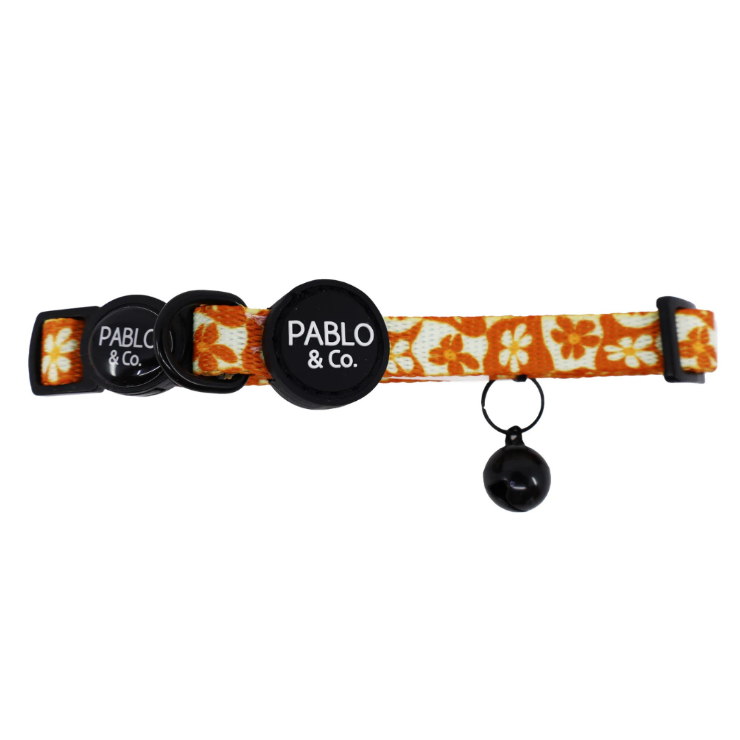 Retro Dazie Cat Collar