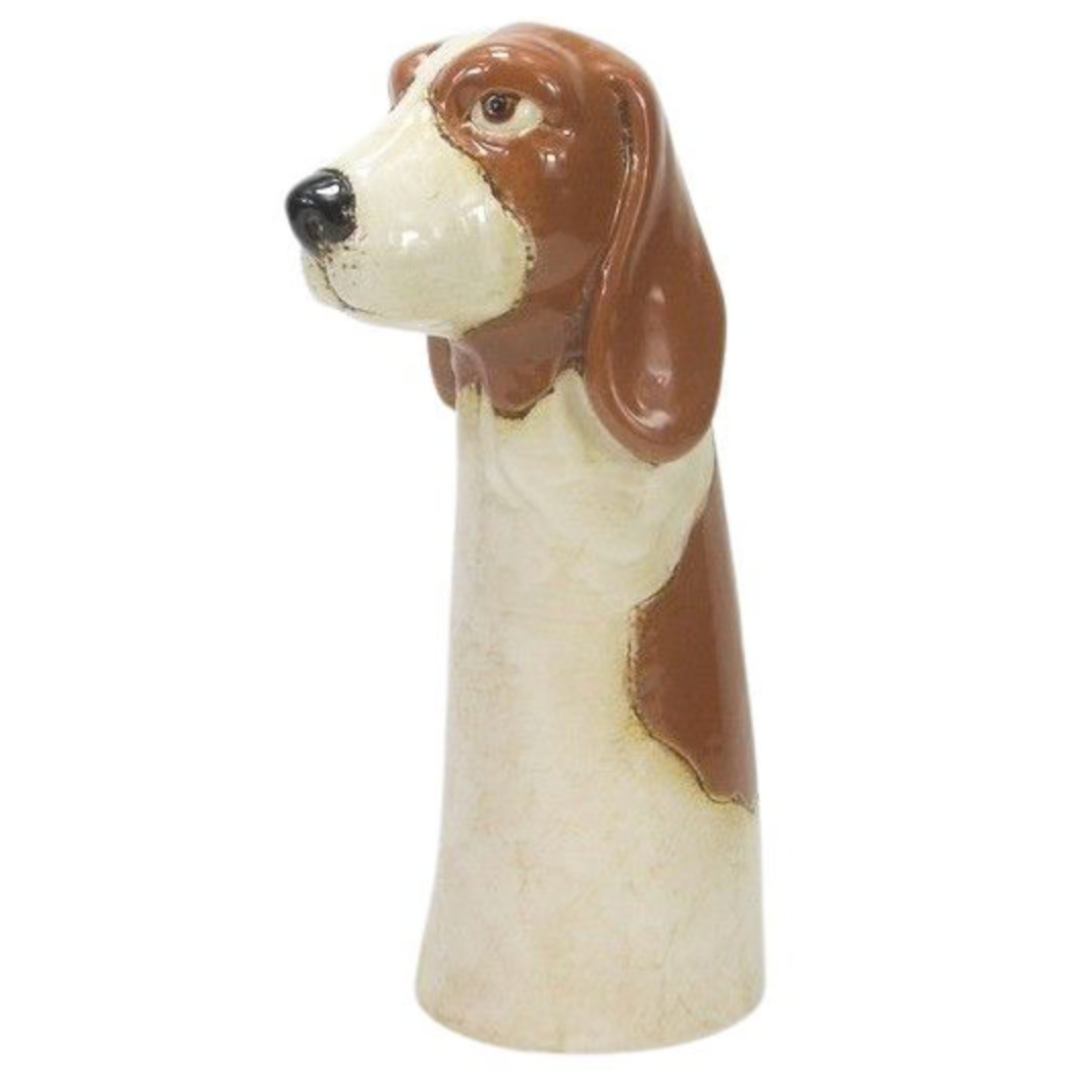 Beagle Dog Vase