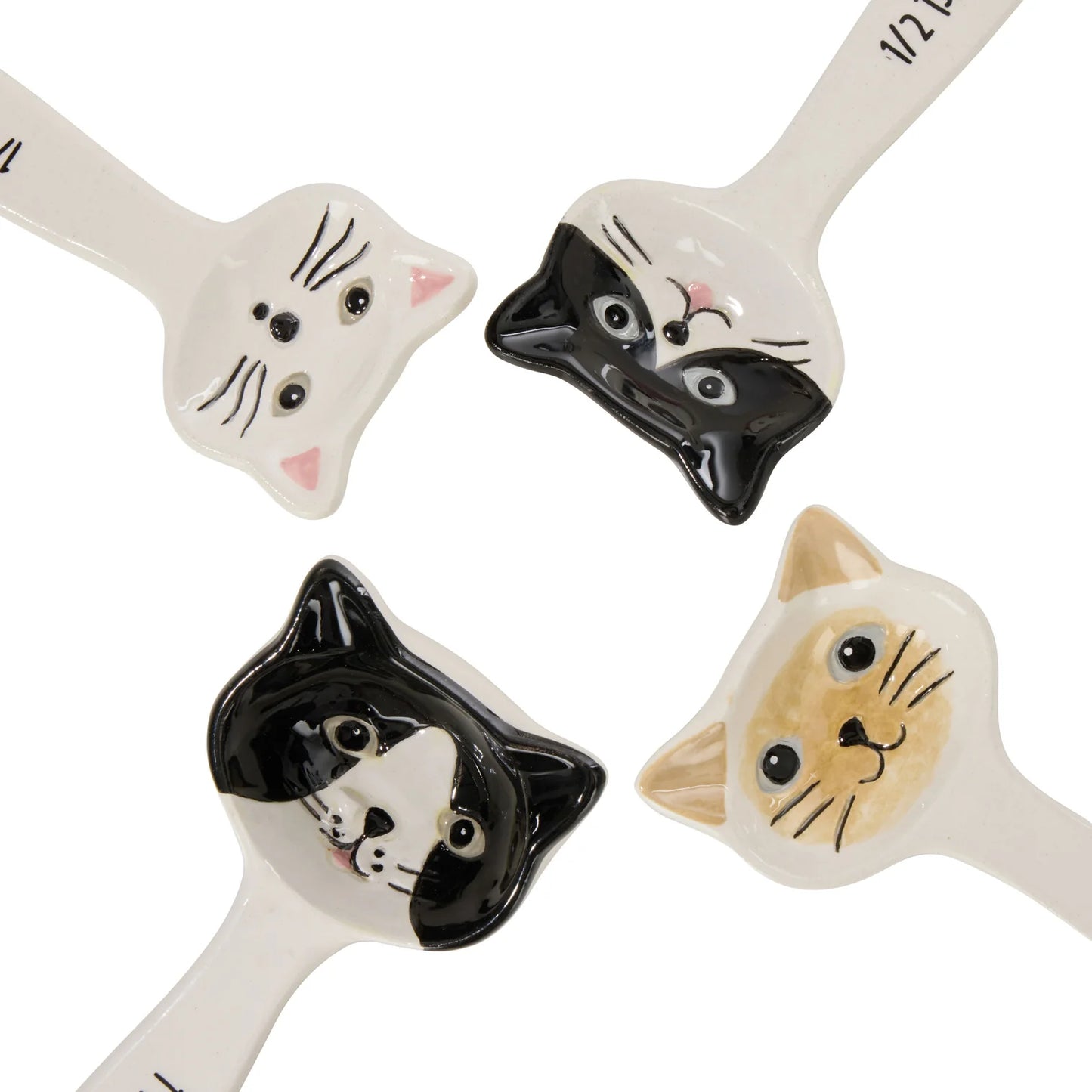 Whiskers Measuring Spoons - Set of 4