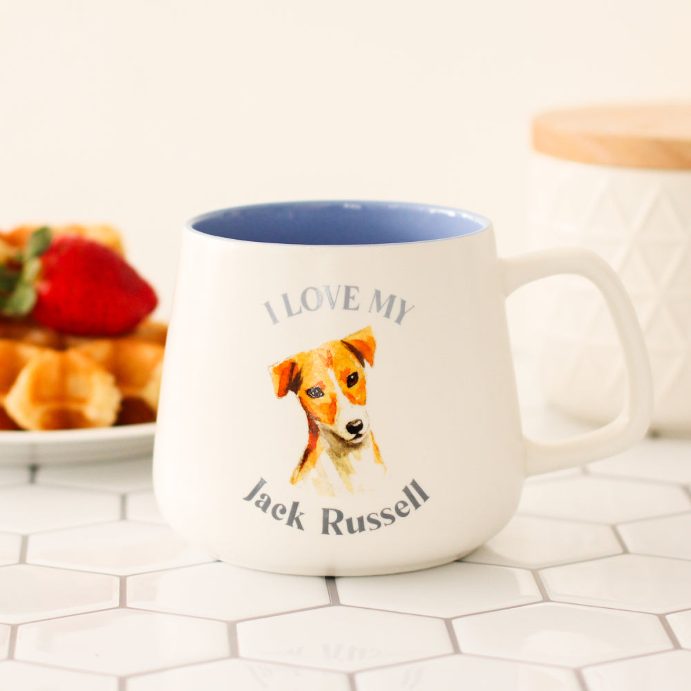I Love My Dog Breed Mug