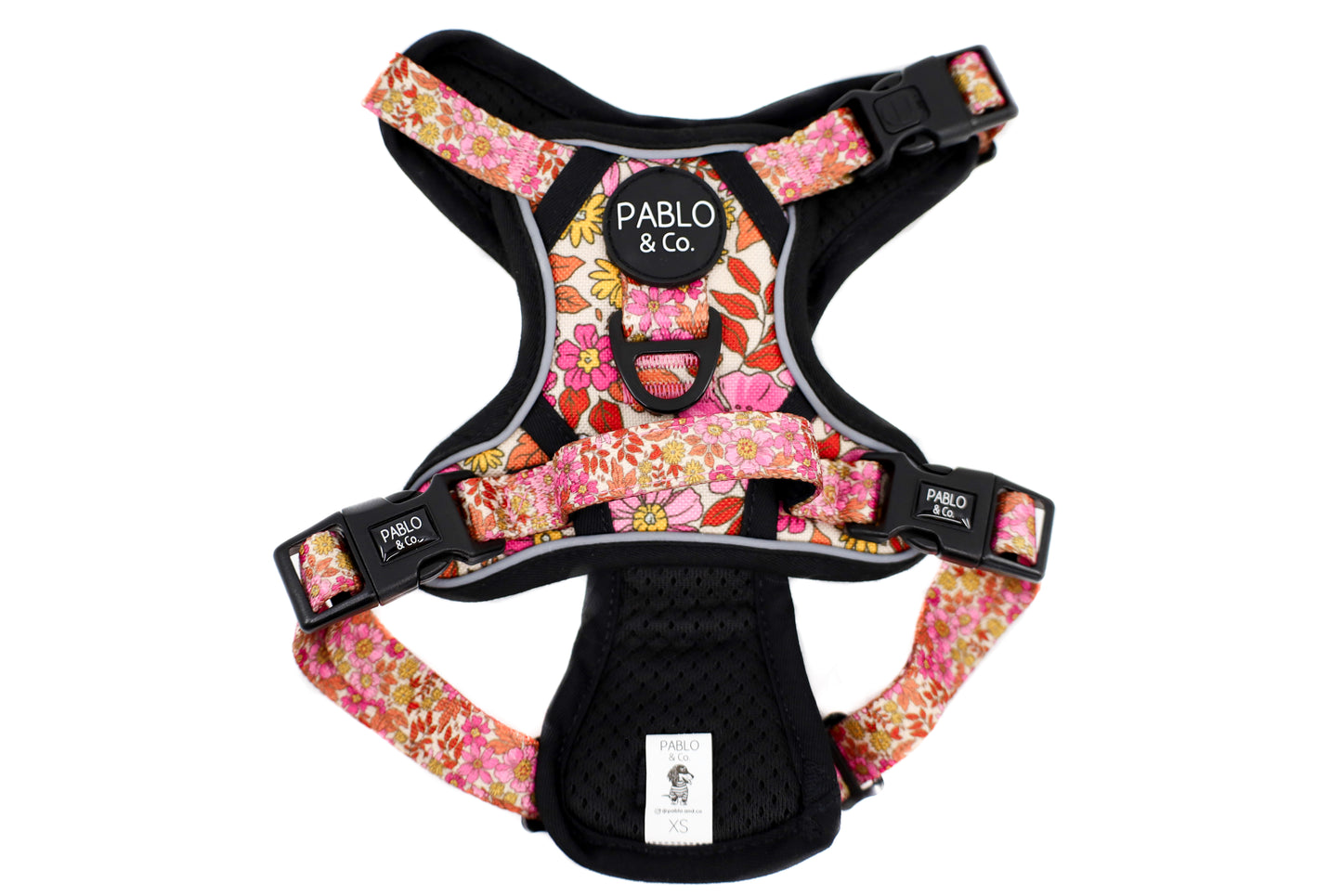 Pink Posies: No Pull Adventure Harness