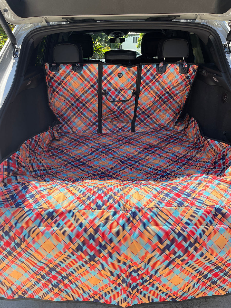 Tartan Deluxe Car Boot Cover Pablo & Co. Boutique