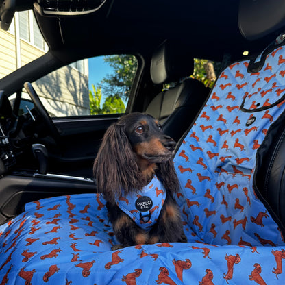 Dachshund: Deluxe Single Car Seat Cover