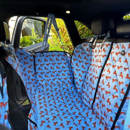 Dachshund: Deluxe Hammock Car Seat Cover