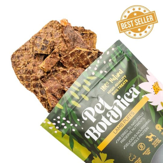Lamb Puffs Dog Treats