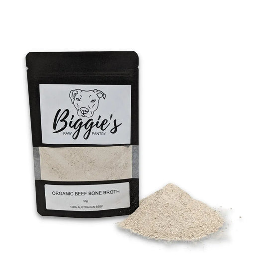 Organic Beef Bone Broth: Biggies Raw Pantry