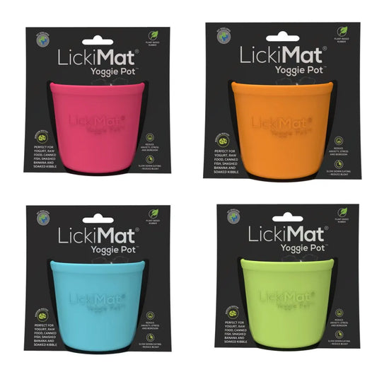 LICKIMAT: Yoggie Pot Slow Feeder Bowl