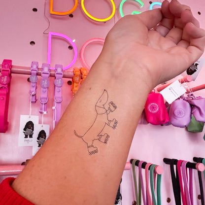 Temporary Tattoos: Weenie Dogs