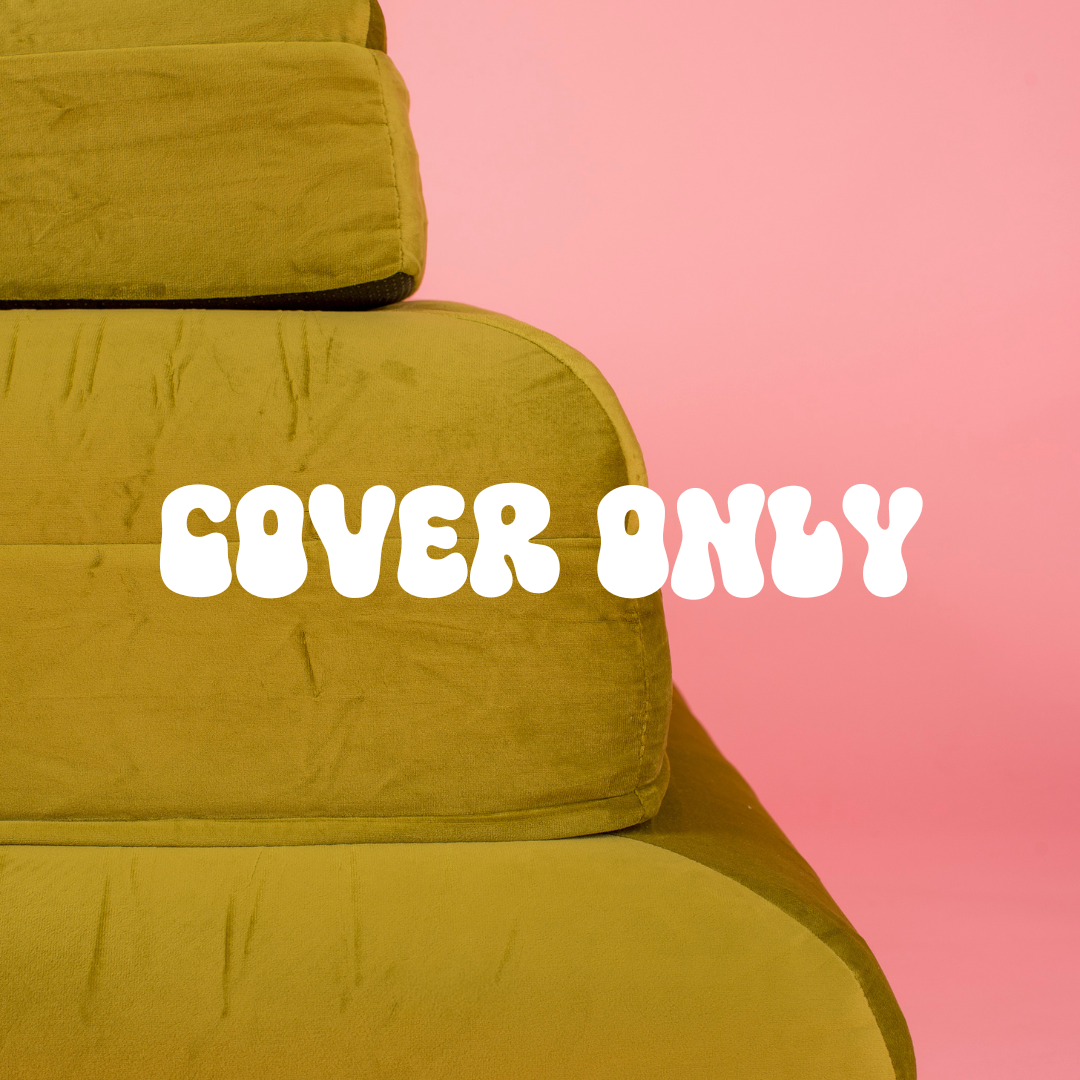 Velvet Dog Bed Cover: Pistachio (cover only)