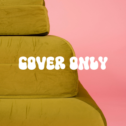 Velvet Dog Bed Cover: Pistachio (cover only)