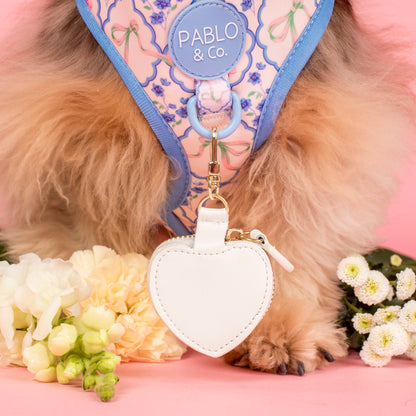 Heart Dog Ring Bearer Pouch