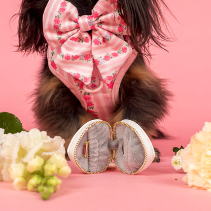 Heart Dog Ring Bearer Pouch