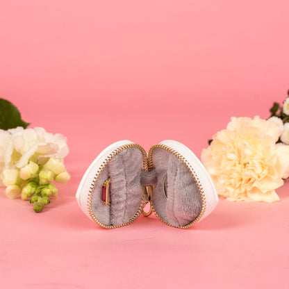 Heart Dog Ring Bearer Pouch