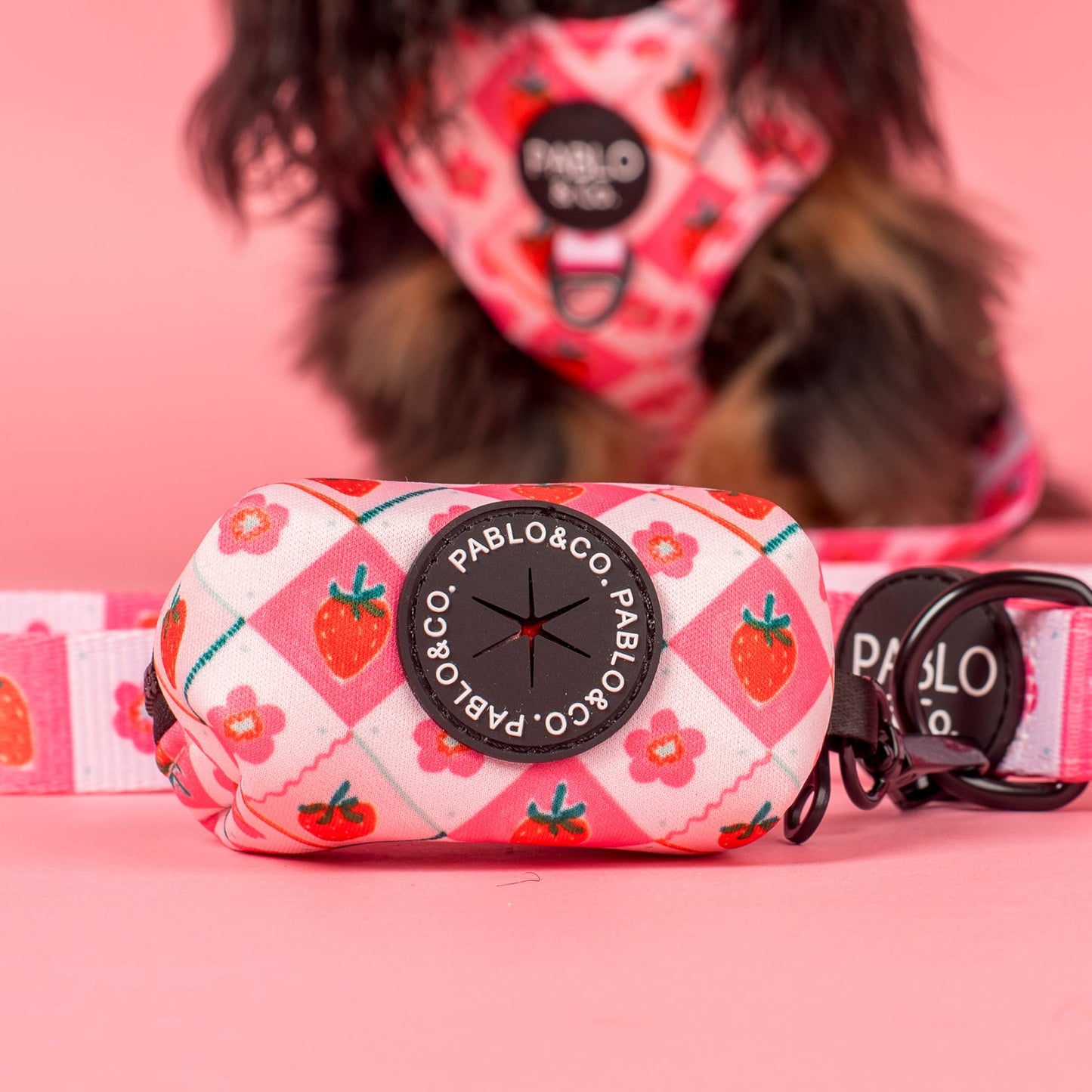Strawberry Patch: Poop Bag Holder