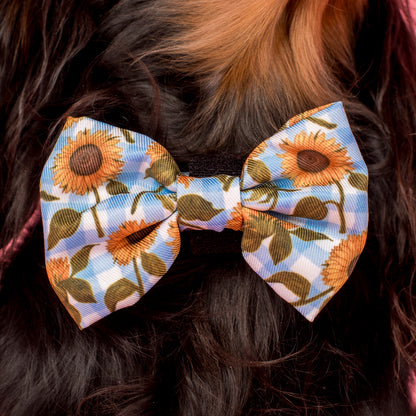 Sunny Sunflowers: Bow Tie
