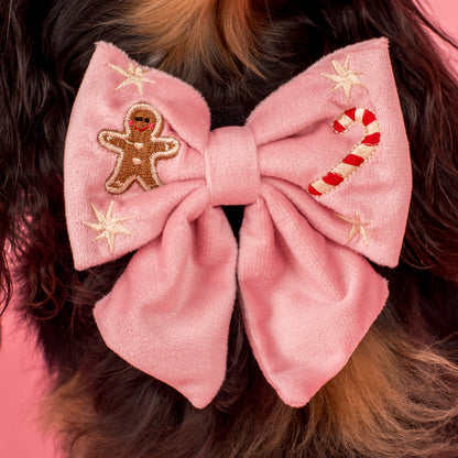 Merry & Bright: Velvet Sailor Bow