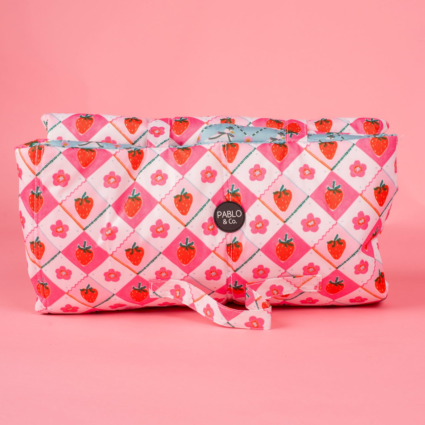 Deluxe Travel Mat: Strawberry Patch & Silly Little Goose