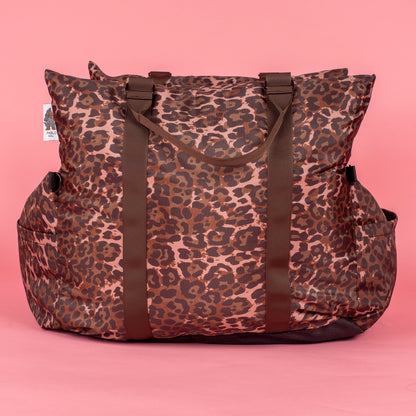 Deluxe Travel Car Bed: Leopard