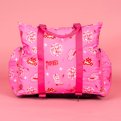 Deluxe Travel Car Bed: Disco Cowgirl