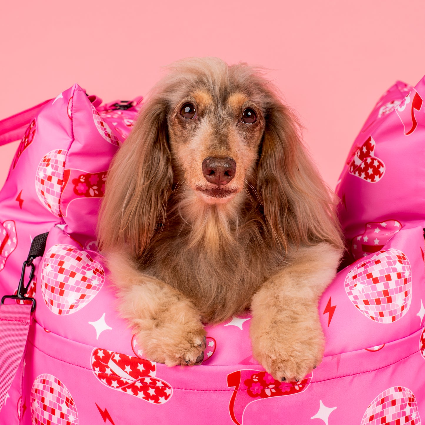 Deluxe Travel Car Bed: Disco Cowgirl