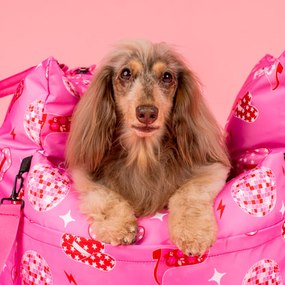 Deluxe Travel Car Bed: Disco Cowgirl