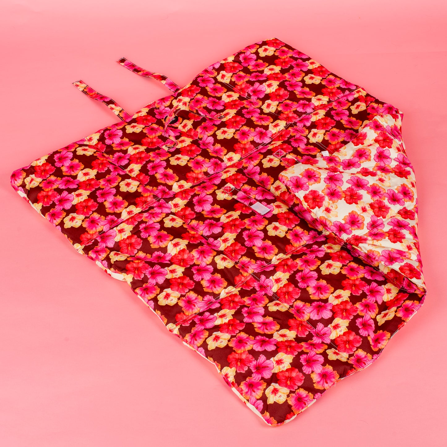 Deluxe Travel Mat: Hibiscus