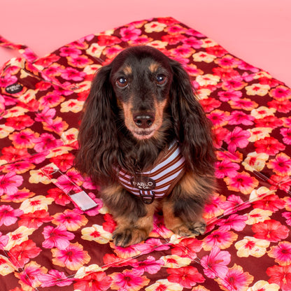 Deluxe Travel Mat: Hibiscus