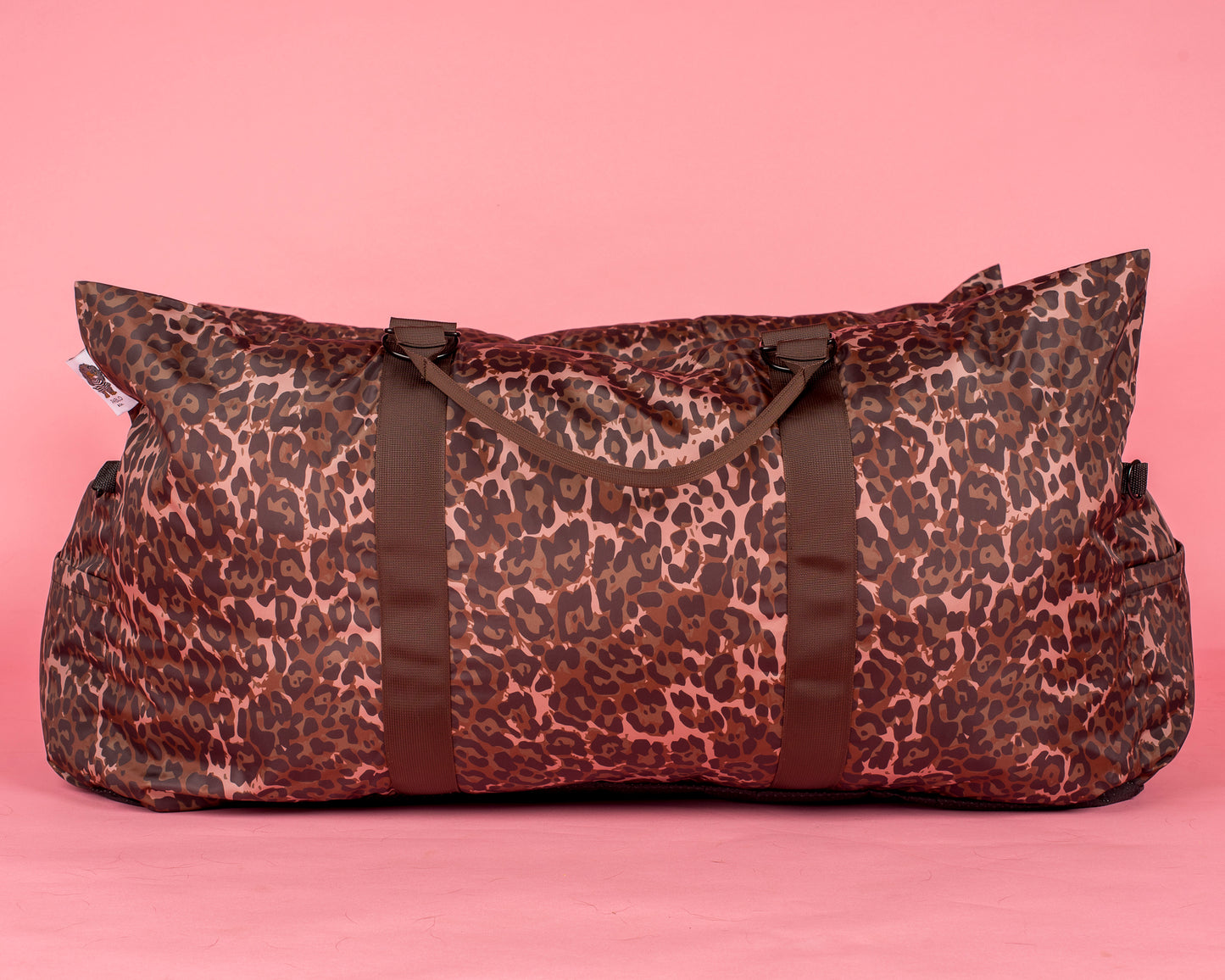 Deluxe Travel Car Bed: Leopard