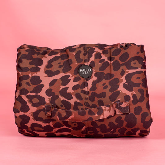 Deluxe Travel Mat: Leopard