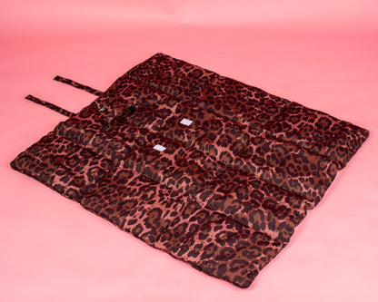 Deluxe Travel Mat: Leopard