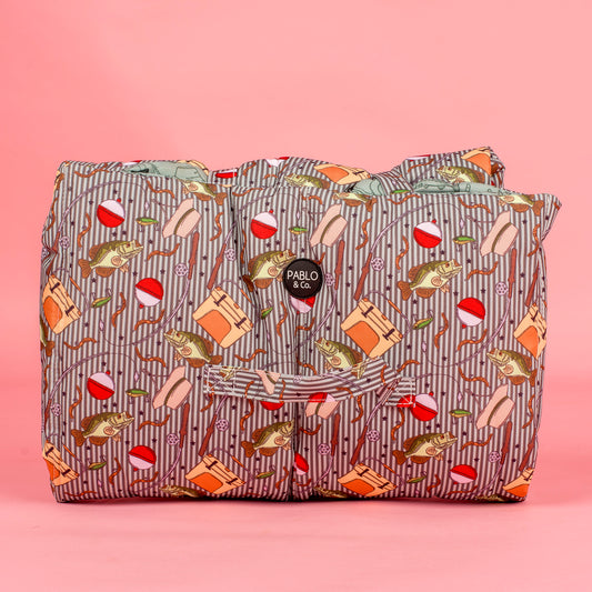 Deluxe Travel Mat: Gone Fishing