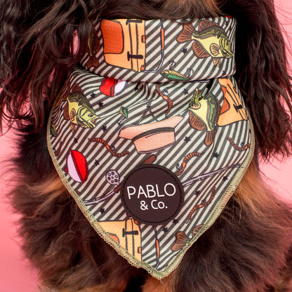 Gone Fishing: Dog Bandana