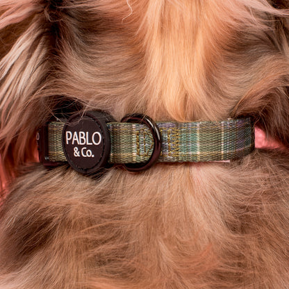 Green Plaid: Collar