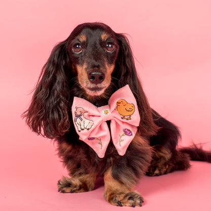 Easter Parade: Velvet Sailor Bow