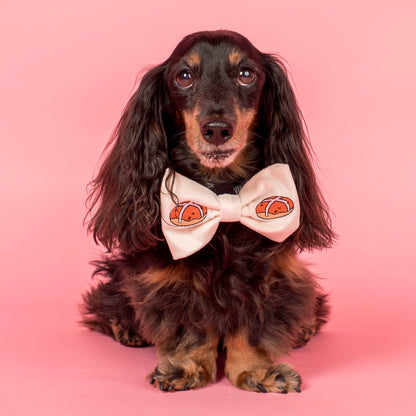 Hot Cross Buns: Velvet Bow Tie